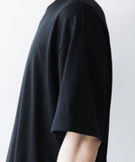 画像をギャラリービューアに読み込む, WWW ラッピンノットウールウェアS/S WIDE FIT T-SHIRTのBLACK 公式通販サイトsession福岡セレクトショップ
