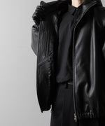 画像をギャラリービューアに読み込む, ssstein(シュタイン)のLEATHER HOODED SHORT JACKET - DARK CHARCOALの公式通販サイトsession福岡セレクトショップ

