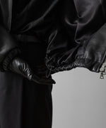 画像をギャラリービューアに読み込む, ssstein(シュタイン)のLEATHER HOODED SHORT JACKET - DARK CHARCOALの公式通販サイトsession福岡セレクトショップ

