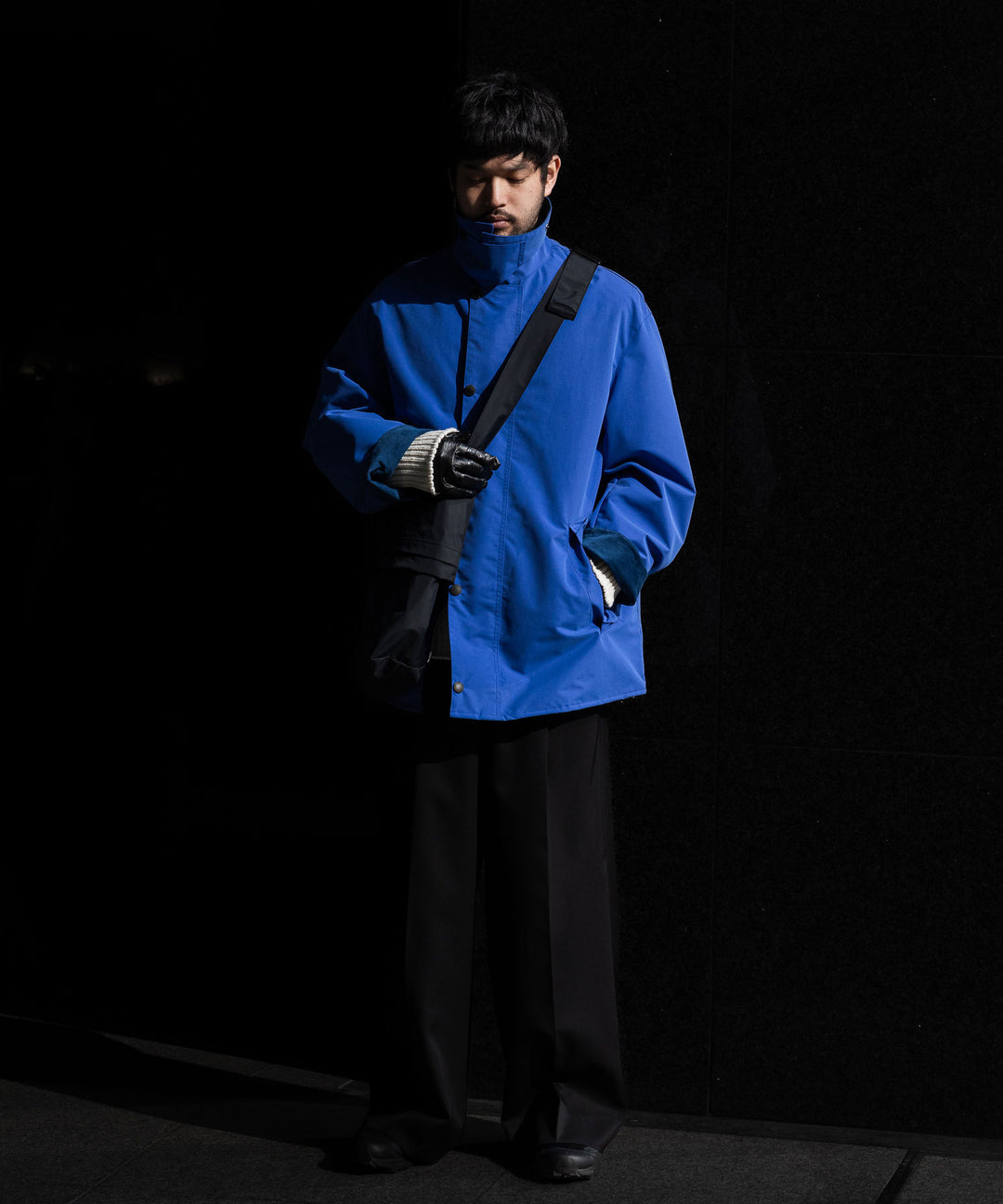stein(シュタイン)の24SSコレクションEXTRA WIDE TROUSERS のBLACK sessionセッション福岡セレクトショップ 公式通販サイト