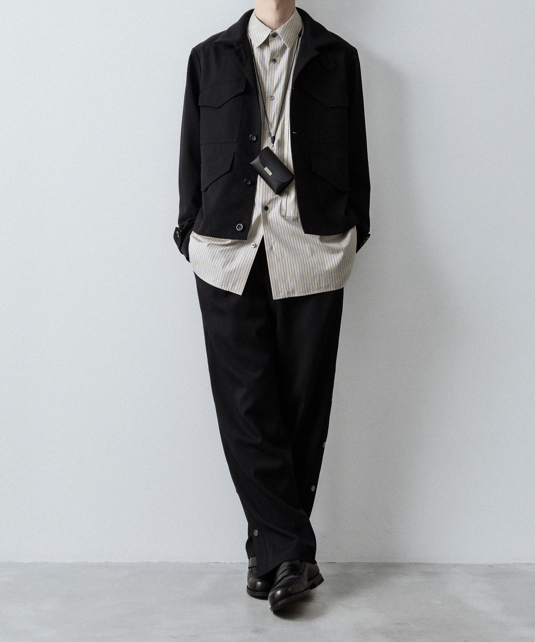 UJOH - ウジョーのSWITCHING POCKET SHIRTのBEIGE 公式通販サイトsession福岡セレクトショップ