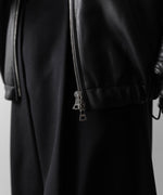 画像をギャラリービューアに読み込む, ssstein(シュタイン)のLEATHER HOODED SHORT JACKET - DARK CHARCOALの公式通販サイトsession福岡セレクトショップ

