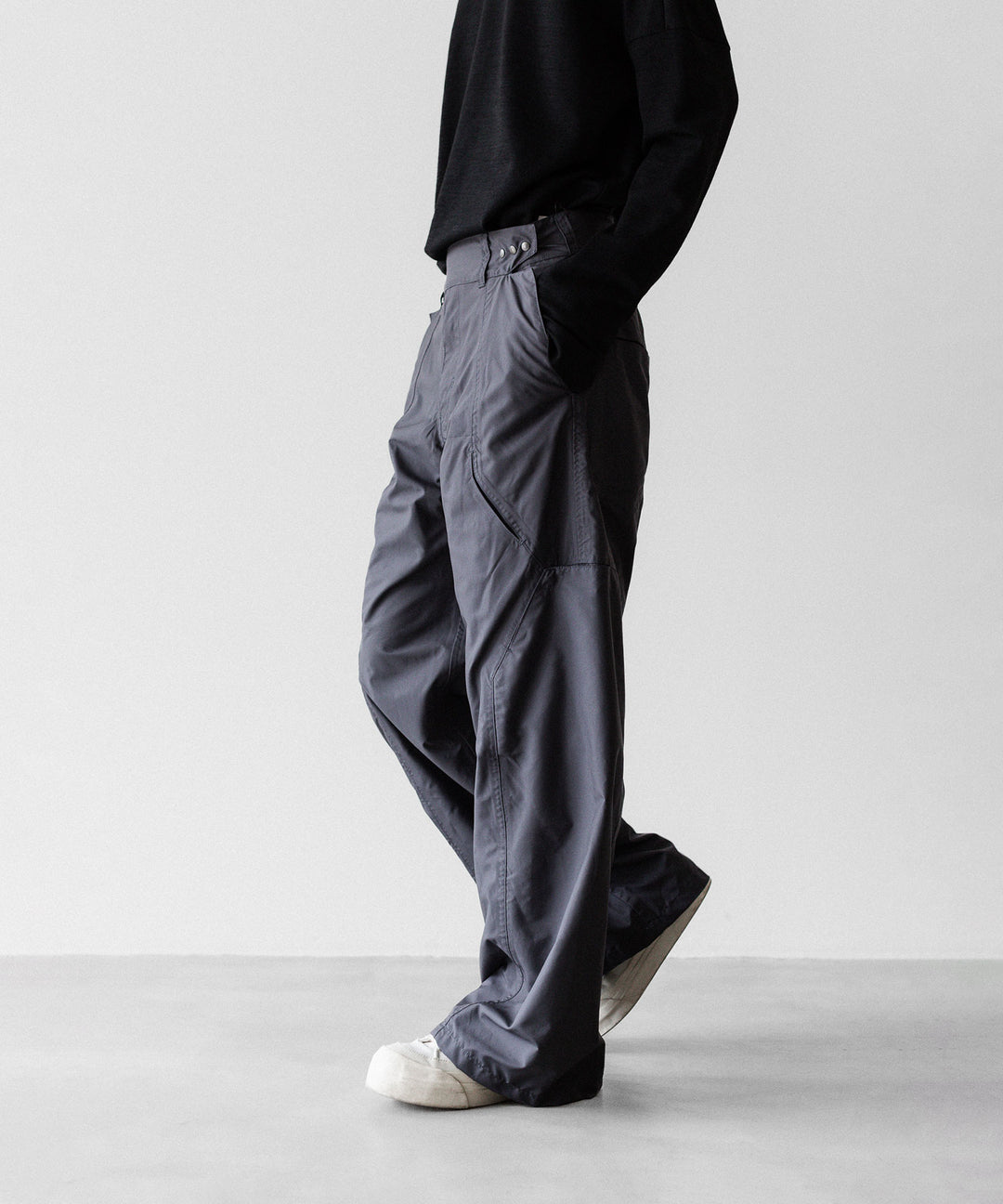 OPPOSE DUALITY-オポーズデュアリティの8 POCKET PANEL WIDE SHELL TRSのGRAY