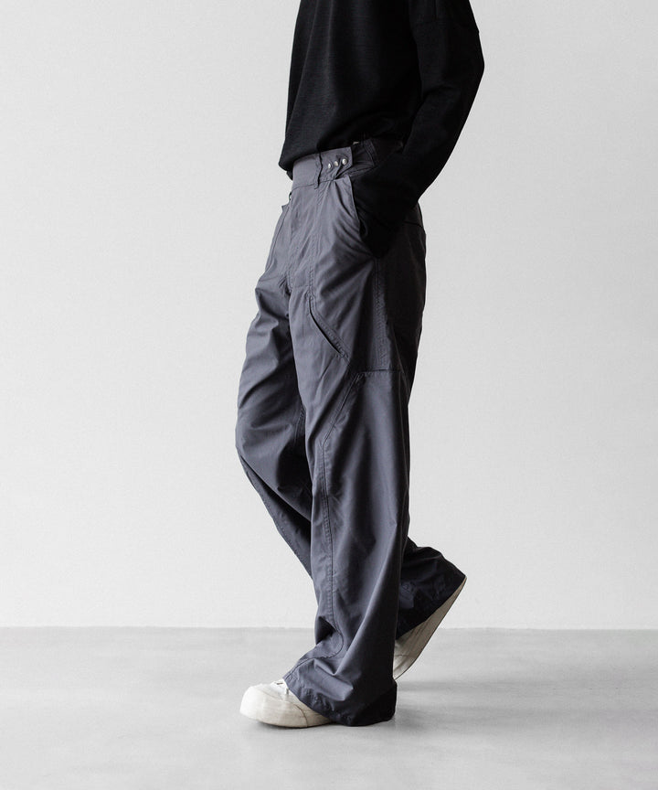 OPPOSE DUALITY-オポーズデュアリティの8 POCKET PANEL WIDE SHELL TRSのGRAY
