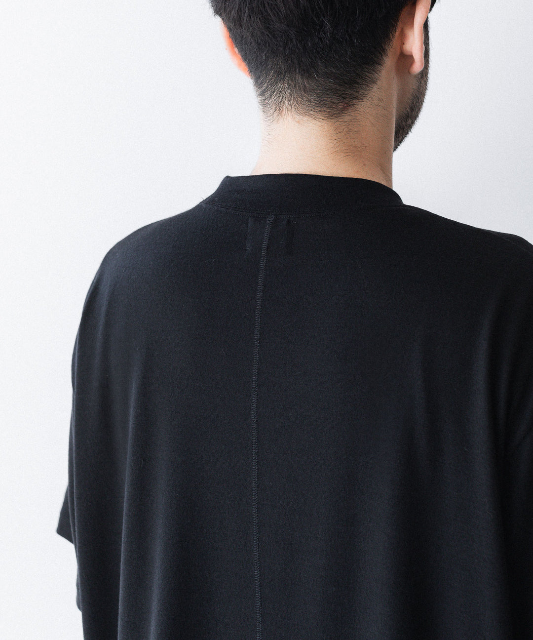 WWW ラッピンノットウールウェアS/S WIDE FIT T-SHIRTのBLACK 公式通販サイトsession福岡セレクトショップ