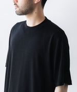 画像をギャラリービューアに読み込む, WWW ラッピンノットウールウェアS/S WIDE FIT T-SHIRTのBLACK 公式通販サイトsession福岡セレクトショップ
