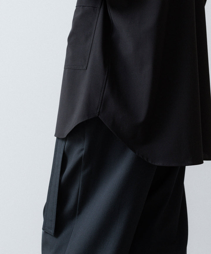 UJOH - ウジョーの4 POCKETS SHIRTのBLACK 公式通販サイトsession福岡セレクトショップ
