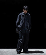 画像をギャラリービューアに読み込む, ssstein(シュタイン)のRECYCLED NYLON OVERSIZED ZIP JACKET -  BLACKの公式通販サイトsession福岡セレクトショップ
