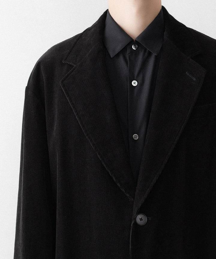 ssstein(シュタイン)のVINTAGE CORDUROY SINGLE BREASTED JACKET - BLACKの公式通販サイトsession福岡セレクトショップ