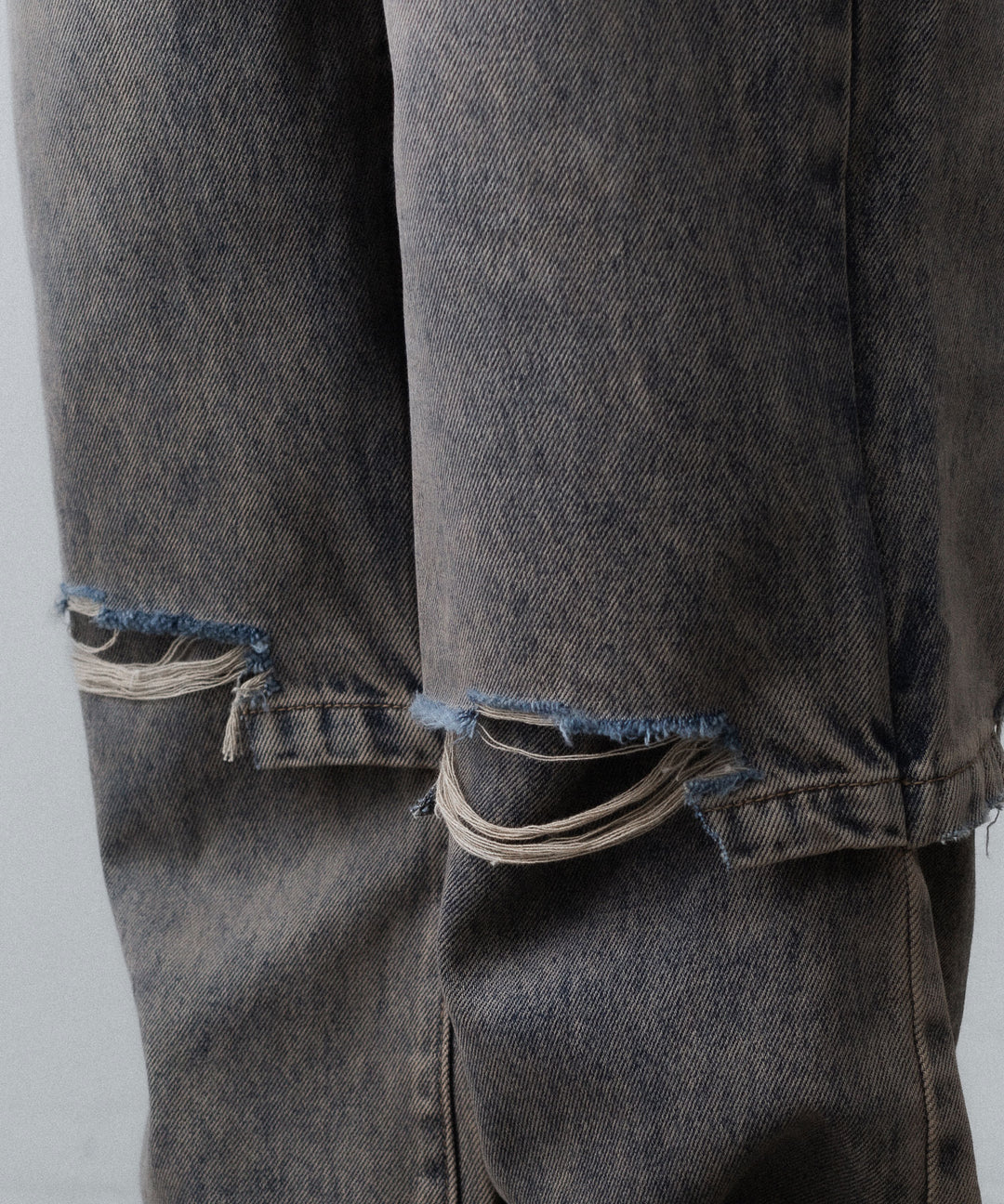 CODA コーダ GREY ACID WASH LAYERED HYBRID JEANSのGREY ACID WASH 公式通販サイトsession福岡セレクトショップ