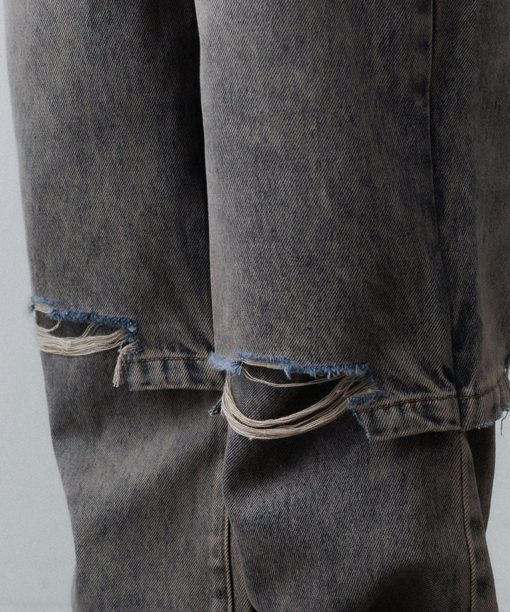 CODA コーダ GREY ACID WASH LAYERED HYBRID JEANSのGREY ACID WASH 公式通販サイトsession福岡セレクトショップ