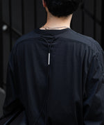 画像をギャラリービューアに読み込む, VEIN ヴェインのSUEDED CO JERSEY VESSEL L/S TEE - BLACKの公式通販サイトsession福岡セレクトショップ
