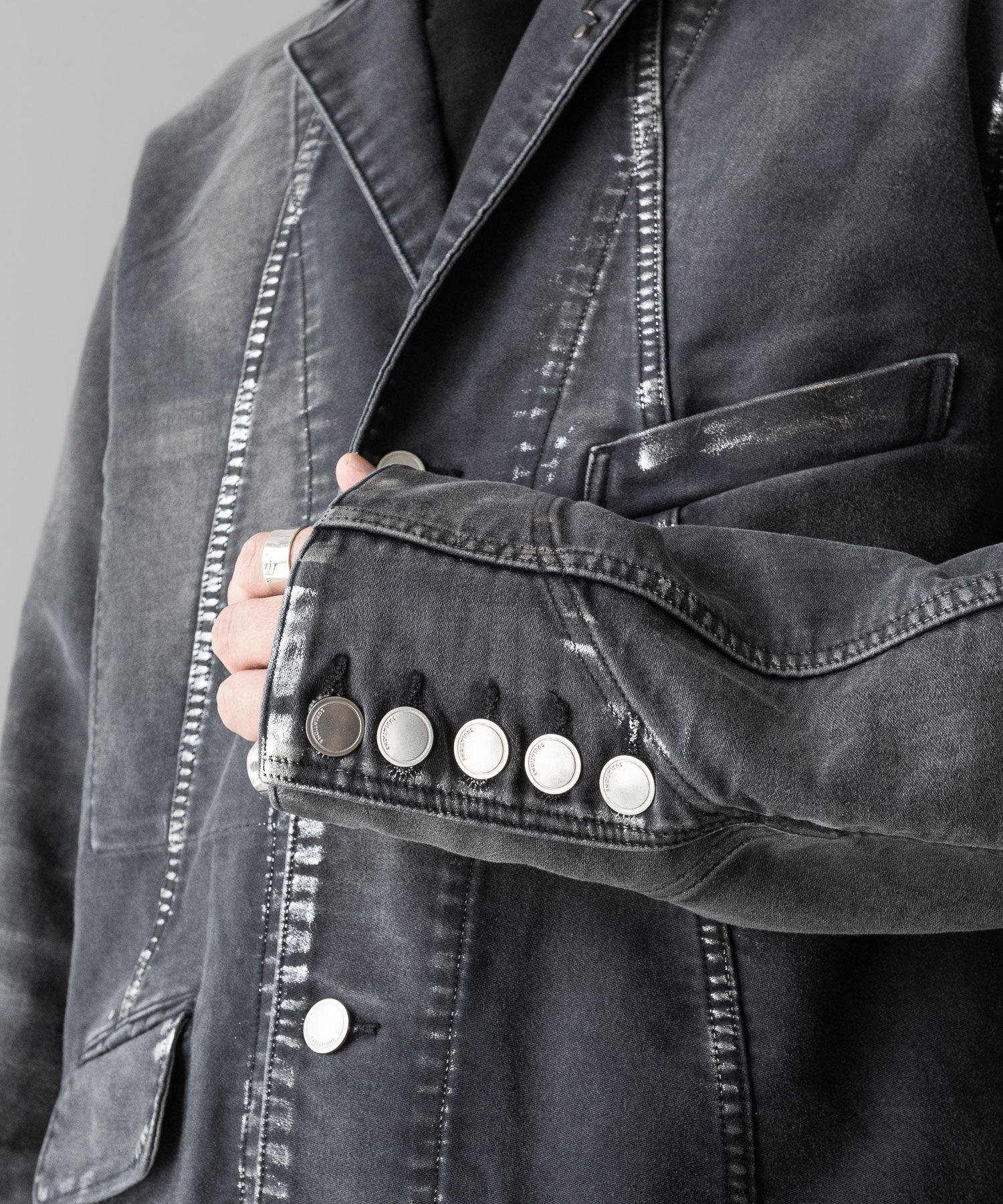 SUBLATIONS サブレーションズのMOLESKINE PRISONER COVERALL JACKET - BLACKの公式通販サイトsession福岡セレクトショップ