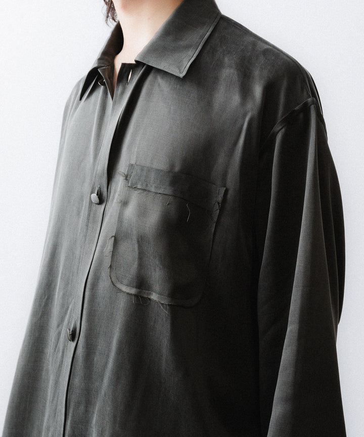 YUTASETOGAWA-ユウタセトガワのCOMFORT SHIRT-CUPROのSUMI公式通販サイトsession福岡セレクトショップ