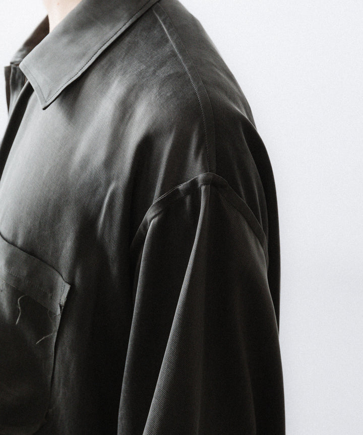 YUTASETOGAWA-ユウタセトガワのCOMFORT SHIRT-CUPROのSUMI公式通販サイトsession福岡セレクトショップ