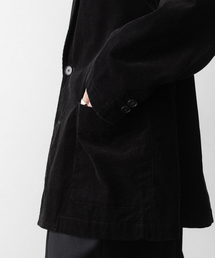 ssstein(シュタイン)のVINTAGE CORDUROY SINGLE BREASTED JACKET - BLACKの公式通販サイトsession福岡セレクトショップ