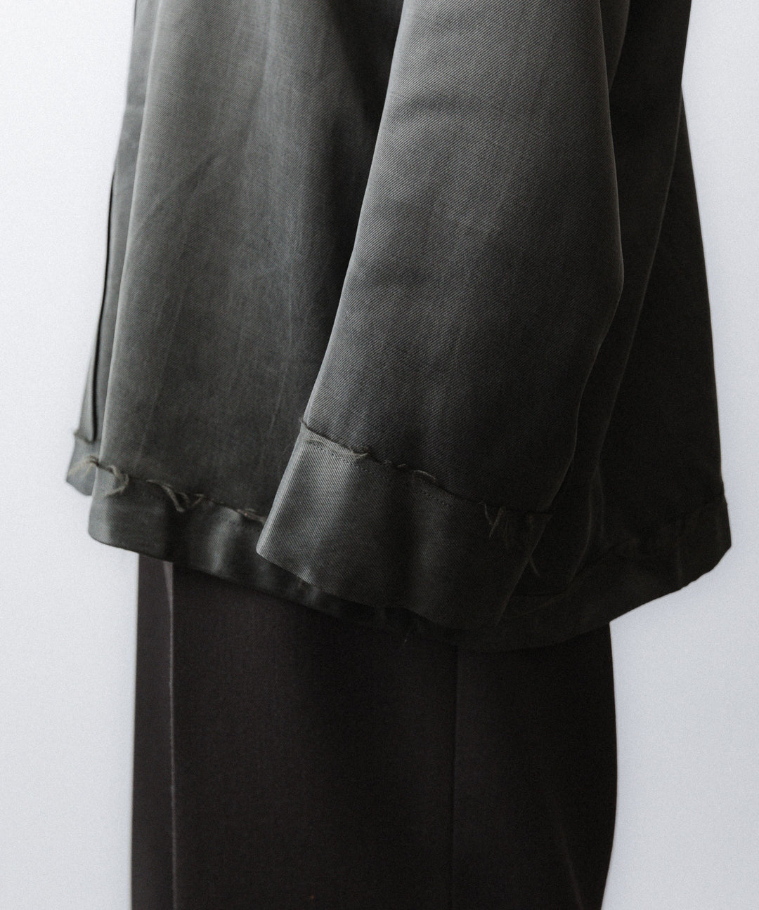 YUTASETOGAWA-ユウタセトガワのCOMFORT SHIRT-CUPROのSUMI公式通販サイトsession福岡セレクトショップ