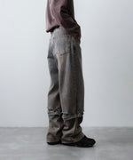 画像をギャラリービューアに読み込む, CODA コーダ GREY ACID WASH LAYERED HYBRID JEANSのGREY ACID WASH 公式通販サイトsession福岡セレクトショップ
