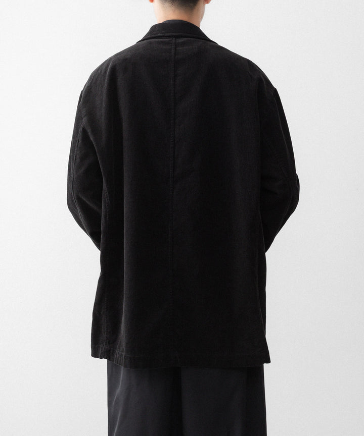ssstein(シュタイン)のVINTAGE CORDUROY SINGLE BREASTED JACKET - BLACKの公式通販サイトsession福岡セレクトショップ