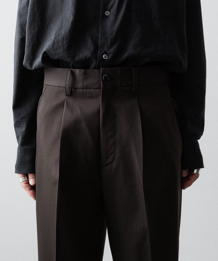 ssstein(シュタイン)のFLARE TROUSERS - GREY KHAKIの公式通販サイトsession福岡セレクトショップ