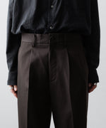 画像をギャラリービューアに読み込む, ssstein(シュタイン)のFLARE TROUSERS - GREY KHAKIの公式通販サイトsession福岡セレクトショップ
