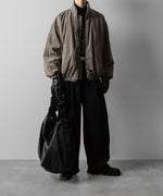 画像をギャラリービューアに読み込む, ssstein(シュタイン)のTWIST SEAM WIDE EASY TROUSERS - BLACKの公式通販サイトsession福岡セレクトショップ
