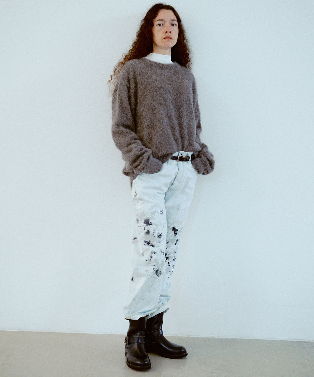 【INTÉRIM】インテリムのMILK PAINT WWII 1943 HEAVY KIBATA SHUTTLE DENIM JEANS - P.B.WHITE公式通販サイトsession福岡セレクトショップ