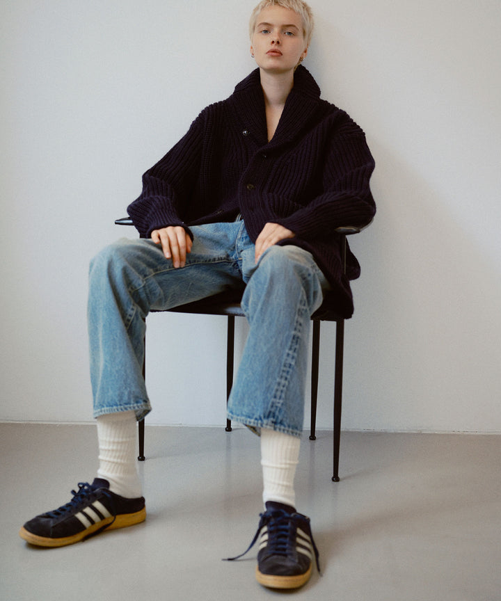 【INTÉRIM】インテリムの大戦モデルジーンズ VINTAGE WWII 1943 HEAVY KIBATA SHUTTLE DENIM JEANS - V.NAVY 公式通販サイトsession福岡セレクトショップ