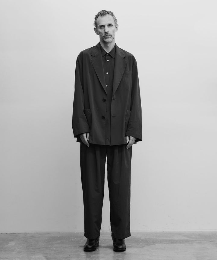 【stein】ssstein シュタインのWINDPROOF NYLON STANDARD SHIRTのBLACK 公式通販サイトsession福岡セレクトショップ