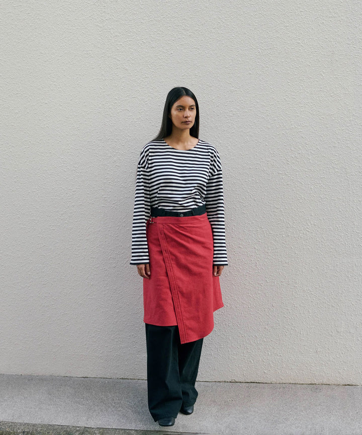REVERBERATE リバーバレイトのBORDER LONG T SHIRTのBLACK 公式通販サイトsession福岡セレクトショップ