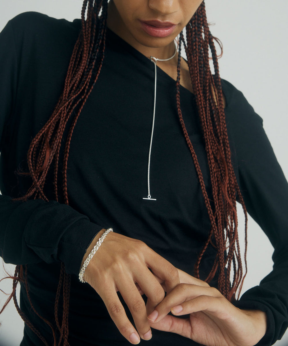 THE OBJECT - ザオブジェクトのSEVERUS HEART CLASP NECKLACEのSILVER公式通販サイトsession福岡セレクトショップ