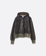 画像をギャラリービューアに読み込む, 【SUBLATIONS】CRACKING COATED PARKA - BROWN BASE
