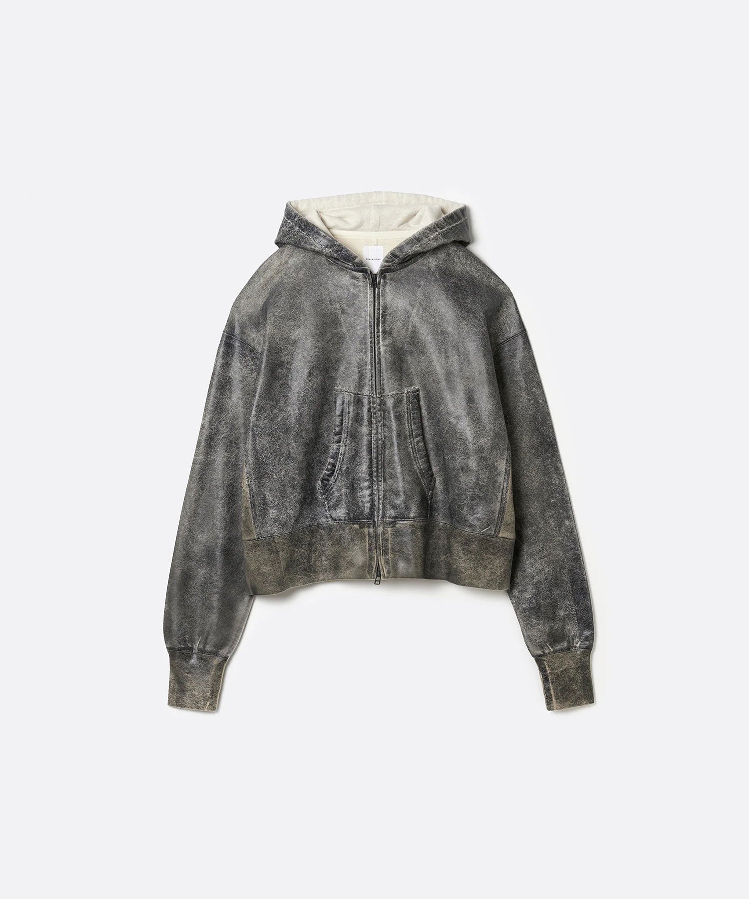 【SUBLATIONS】CRACKING COATED PARKA - WHITE BASE