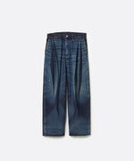 画像をギャラリービューアに読み込む, SUBLATIONS サブレーションズの2TUCK WIDE DENIM PANTS &quot;ENTASIS MK-Ⅱ&quot;のUSED INDIGO 公式通販サイトsession福岡セレクトショップ
