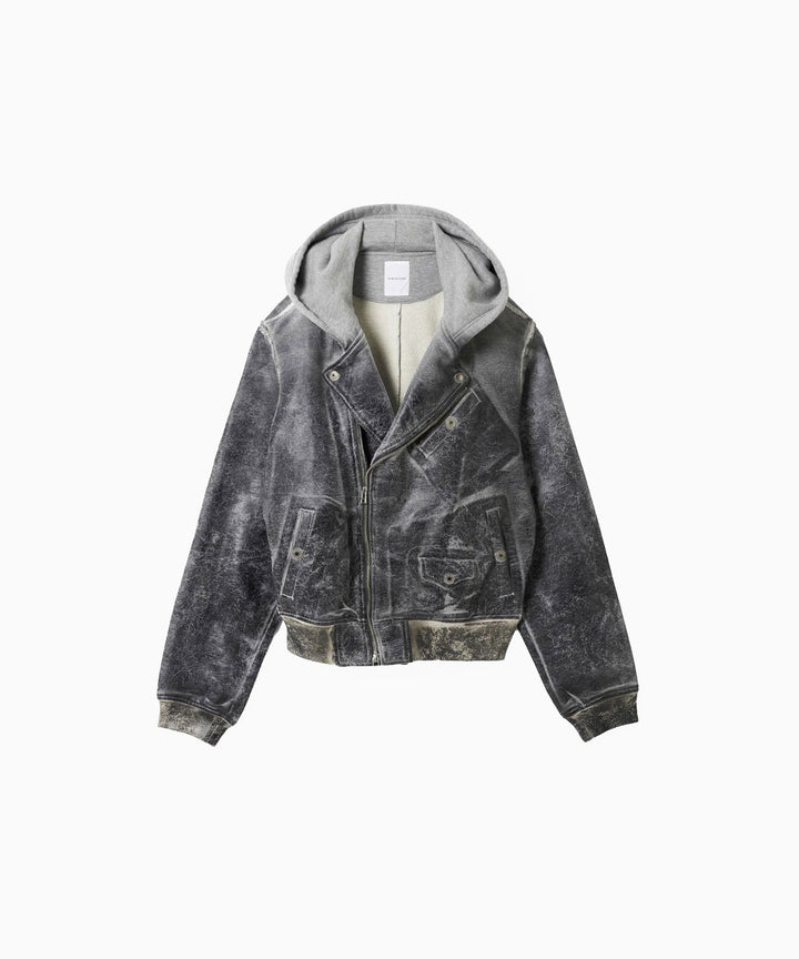 SUBLATIONS サブレーションズのCRACKING COATED RIDERS PARKAのHEATHER GRAY BASE 公式通販サイトsession福岡セレクトショップ