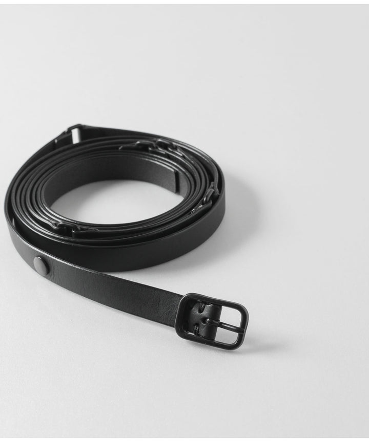 ato アトウのCOWHIDE DOUBLE BELT " NARROW "- BLACKの公式通販サイトsession福岡セレクトショップ