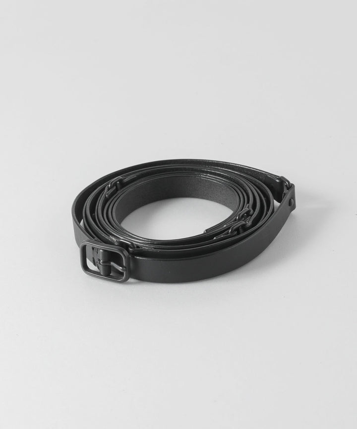 ato(アトウ)のコレクションの定番のCOWHIDE DOUBLE BELTのBLACK
