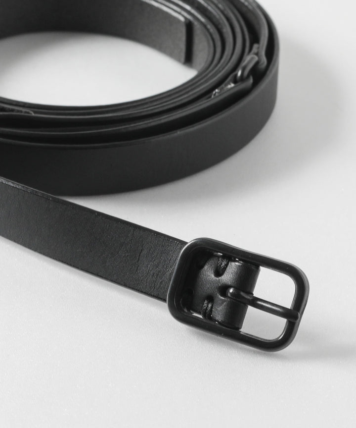 ato(アトウ)のコレクションの定番のCOWHIDE DOUBLE BELTのBLACK