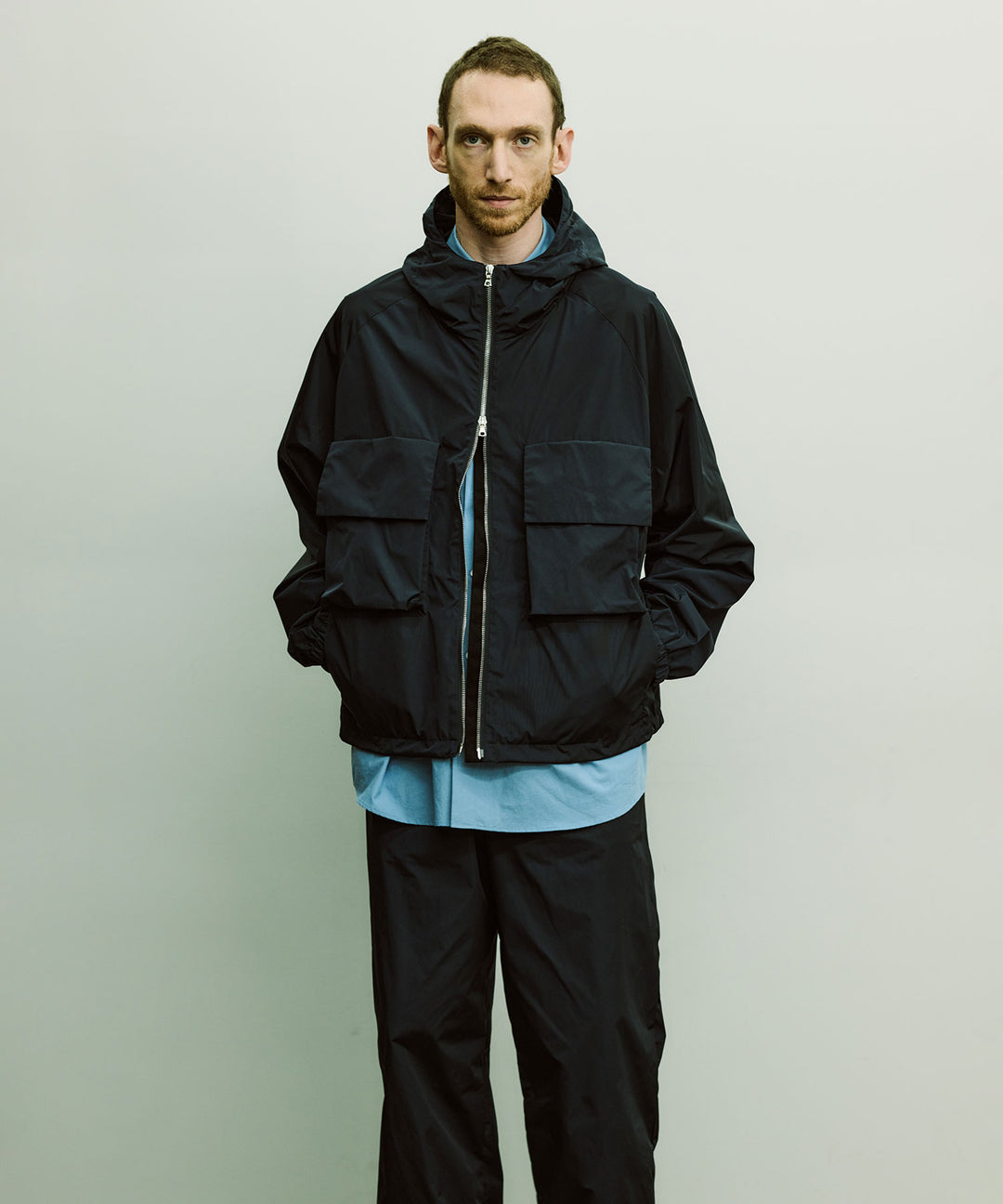 【stein】ssstein シュタインのNYLON TAFTA TRACK EASY TROUSERSのDARK NAVY 公式通販サイトsession福岡セレクトショップ