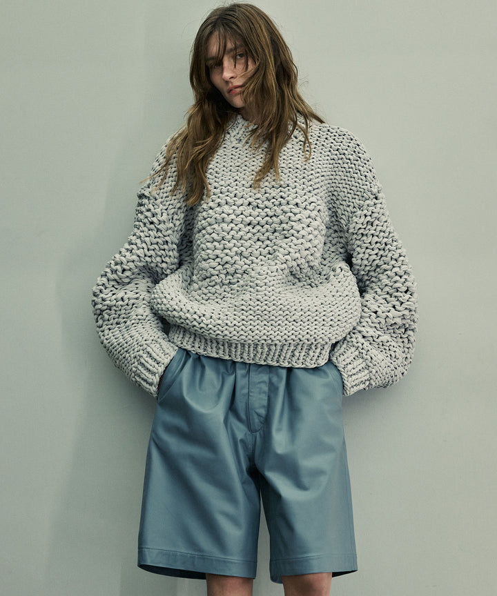 stein シュタイン 23aw LILY YARN HAND KNIT LS - OFF GREY sessionセッション福岡セレクトショップ 公式通販サイト
