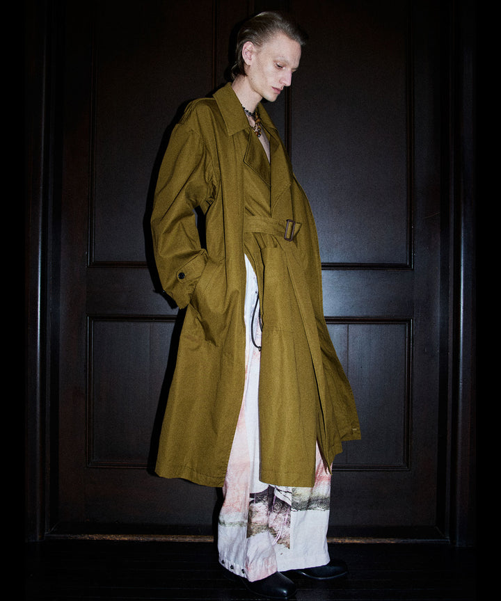 ANTHEM A-アンセムエーのLAYERED WATERPROOF COTTON OVER COATのGOLDEN BROWN公式通販サイトsession福岡セレクトショップ