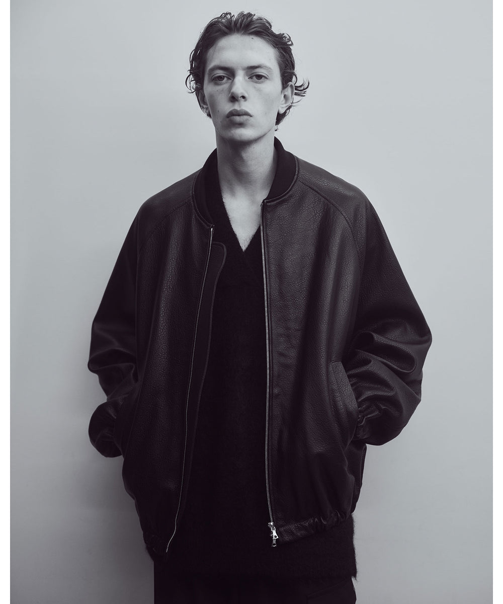 ssstein(シュタイン)のSHRUNK LEATHER ZIP SHORT JACKET - BLACKの公式通販サイトsession福岡セレクトショップ