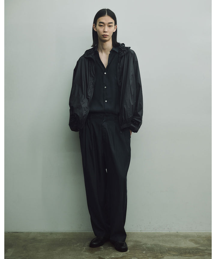 ssstein(シュタイン)のCUPRO TWILL WIDE EASY TROUSERS - BLACKの公式通販サイトsession福岡セレクトショップ