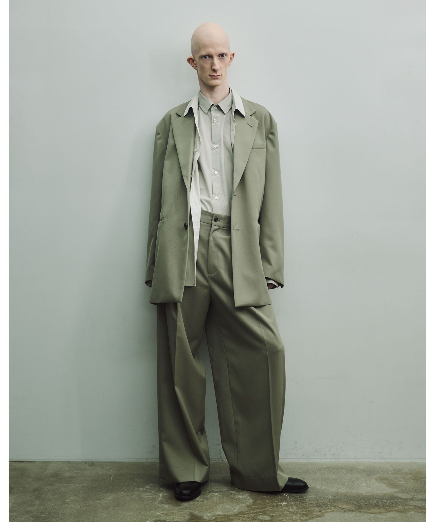 ssstein(シュタイン)のOVERSIZED LAYERED SHIRT - GREYの公式通販サイトsession福岡セレクトショップ
