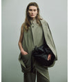 【ssstein】OVERSIZED LAYERED COMBINATION JACKET - TAUPE BEIGE