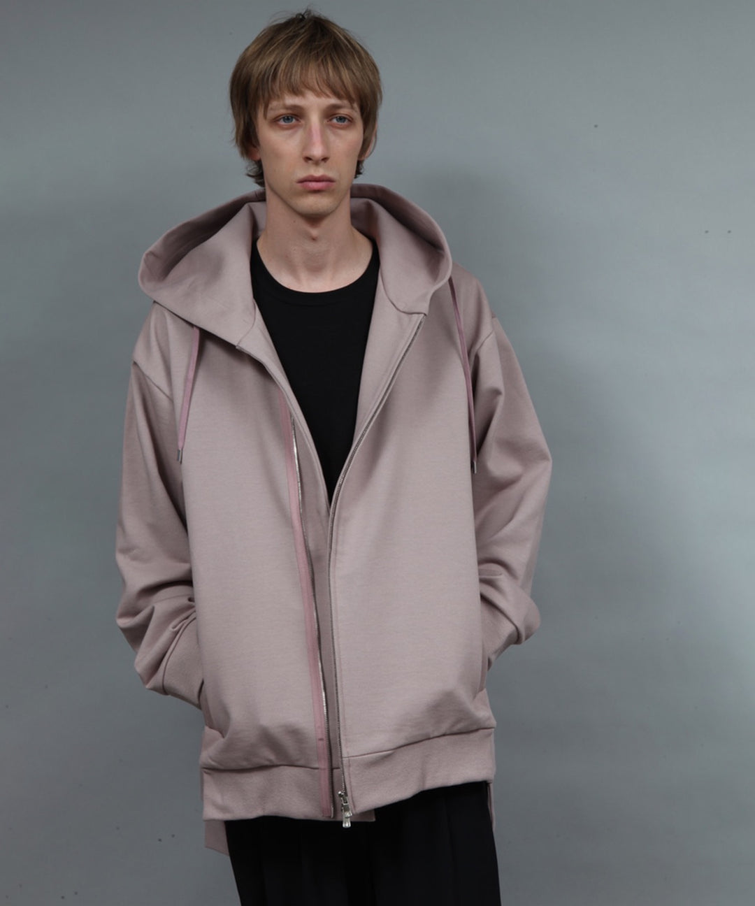 【ato】constructive hoodie - PINK