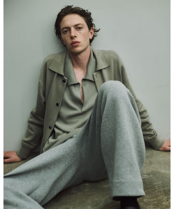 ssstein(シュタイン)のCOTTON DOUBLE KNIT TWIST SEAM PANTS - TOP GREYの公式通販サイトsession福岡セレクトショップ