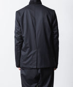 画像をギャラリービューアに読み込む, ATTACHMENT アタッチメントのT/W/SI STRETCH GABARDINE COLLARLESS JKT - D.NAVYの公式通販サイトsession福岡セレクトショップ
