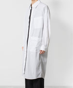 画像をギャラリービューアに読み込む, VEIN ヴェインの140/2 GIZA BROAD LONG SHIRT - WHITEの公式通販サイトsession福岡セレクトショップ
