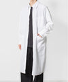 【 VEIN 】140/2 GIZA BROAD LONG SHIRT - WHITE